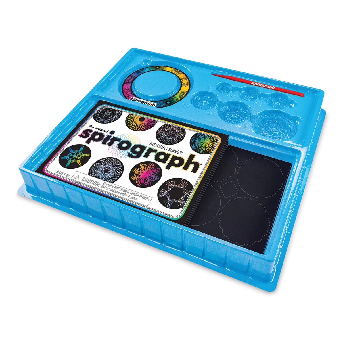 The Original Spirograph Scratch & Shimmer Set - Image 2