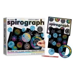 The Original Spirograph Scratch & Shimmer Set