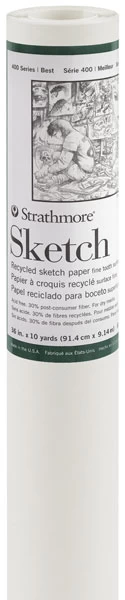 Strathmore 400 Series Premium Recycled Sketch Roll