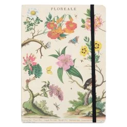 Cavallini Vintage Floreale Large Notebook