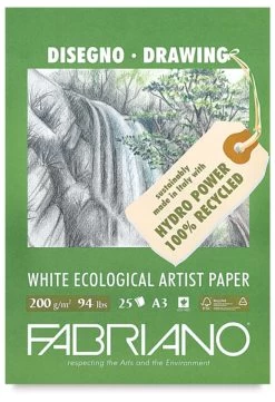 Fabriano Ecological Artist Drawing Pads And Rolls