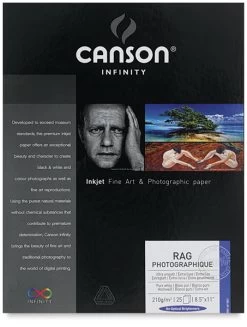 Canson Infinity Rag Photographique Inkjet Paper