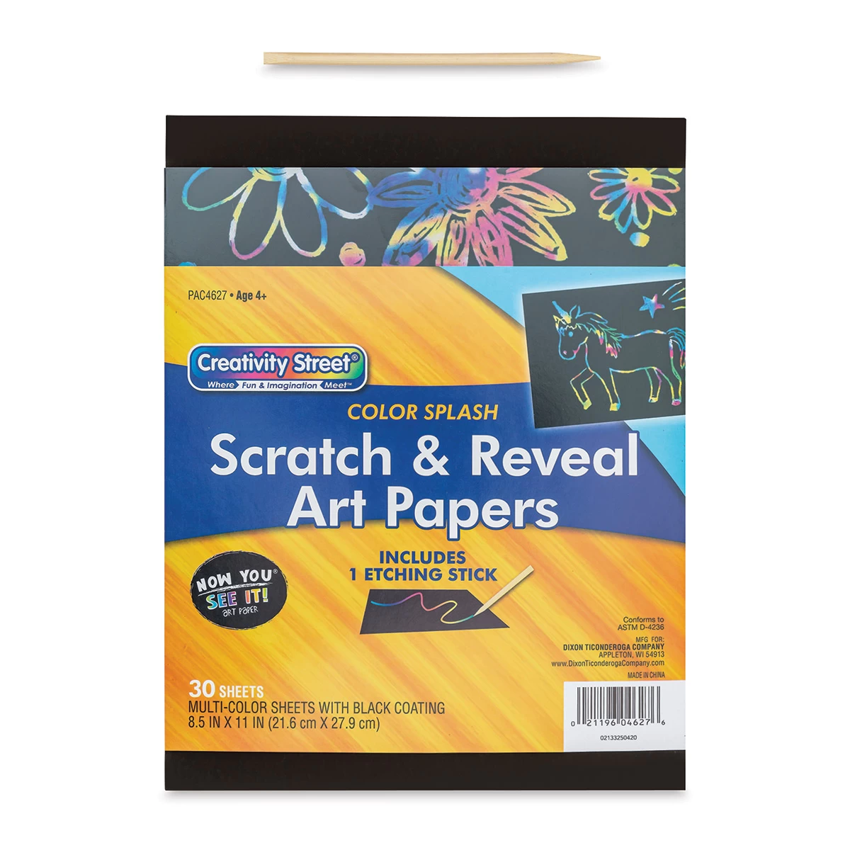 Now You See It Scratch And Reveal Art Paper Packs