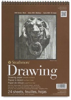 Strathmore 400 Series Smooth Surface Drawing Pads
