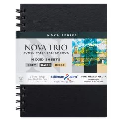 Stillman & Birn Nova Trio Series Toned Spiralbound Sketchbooks