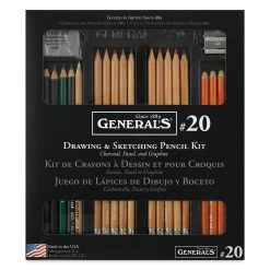 Generals Classic Drawing And Sketching Kit No 20