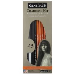 Generals Charcoal Pencil Drawing Kit No 15