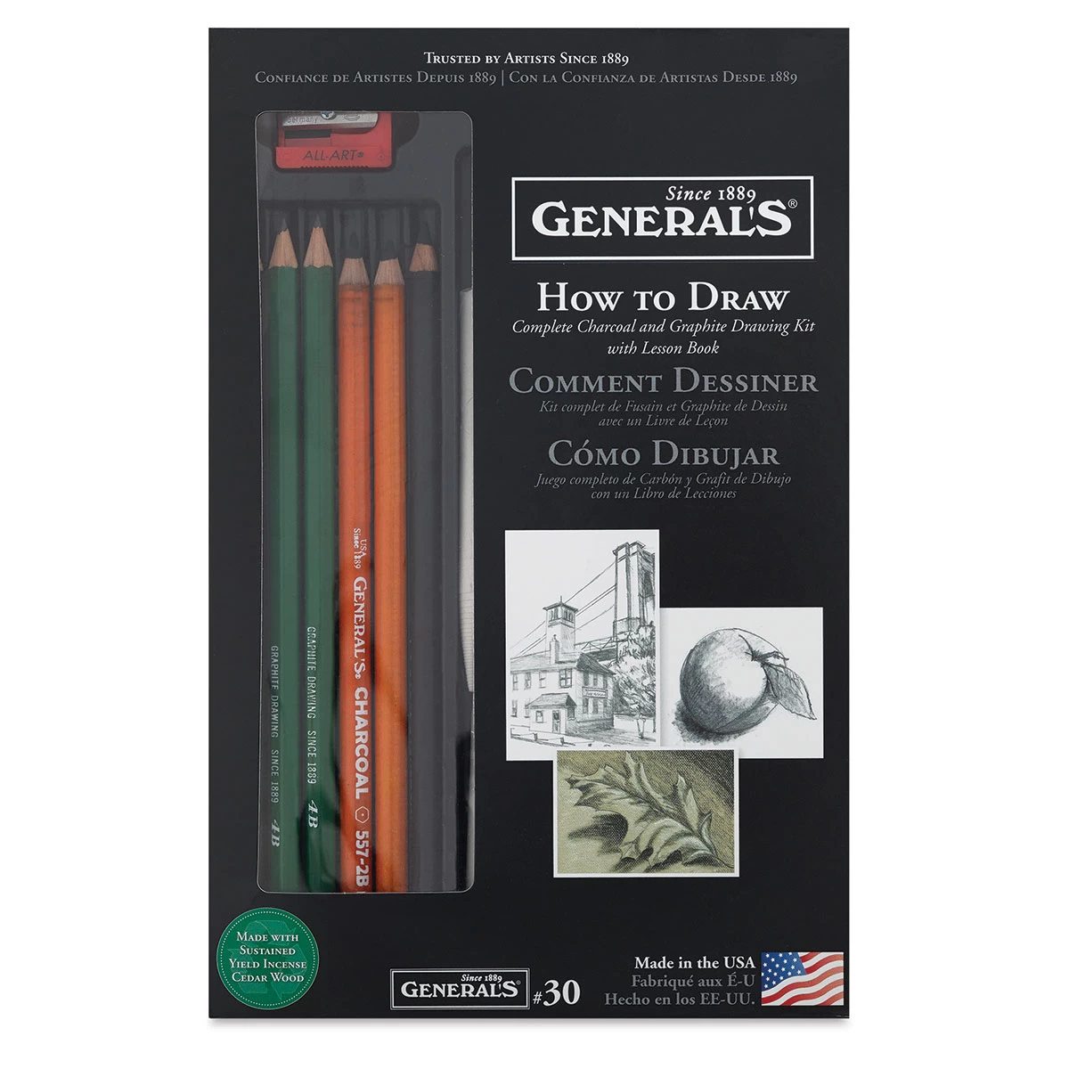 Generals Drawing Pencil Set No 30