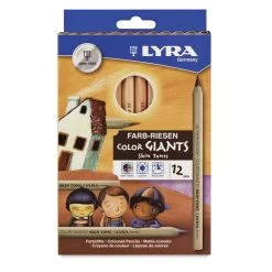 Lyra Skintone Giant Pencil Set