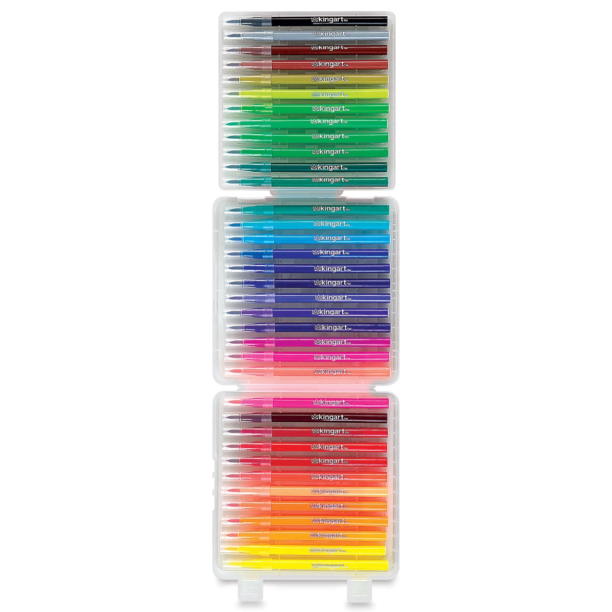 Kingart Watercolor Brush Marker Sets - Image 4