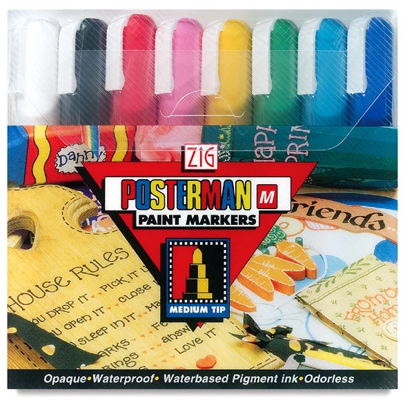 Kuretake Zig Posterman Paint Markers And Sets - Image 2