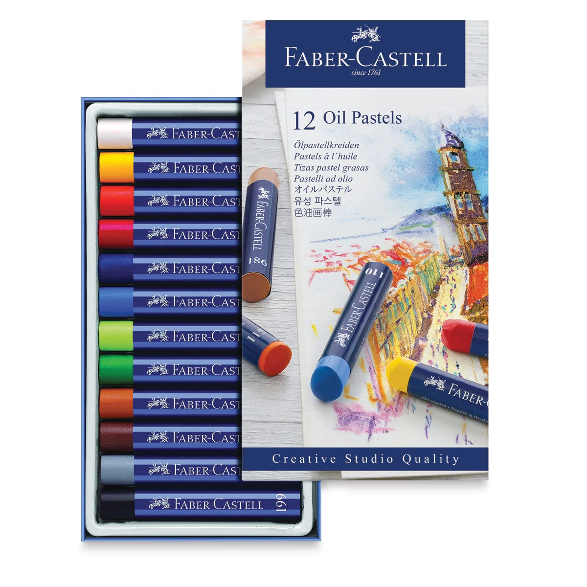 Faber-Castell FaberCastell Goldfaber Studio Oil Pastel Sets