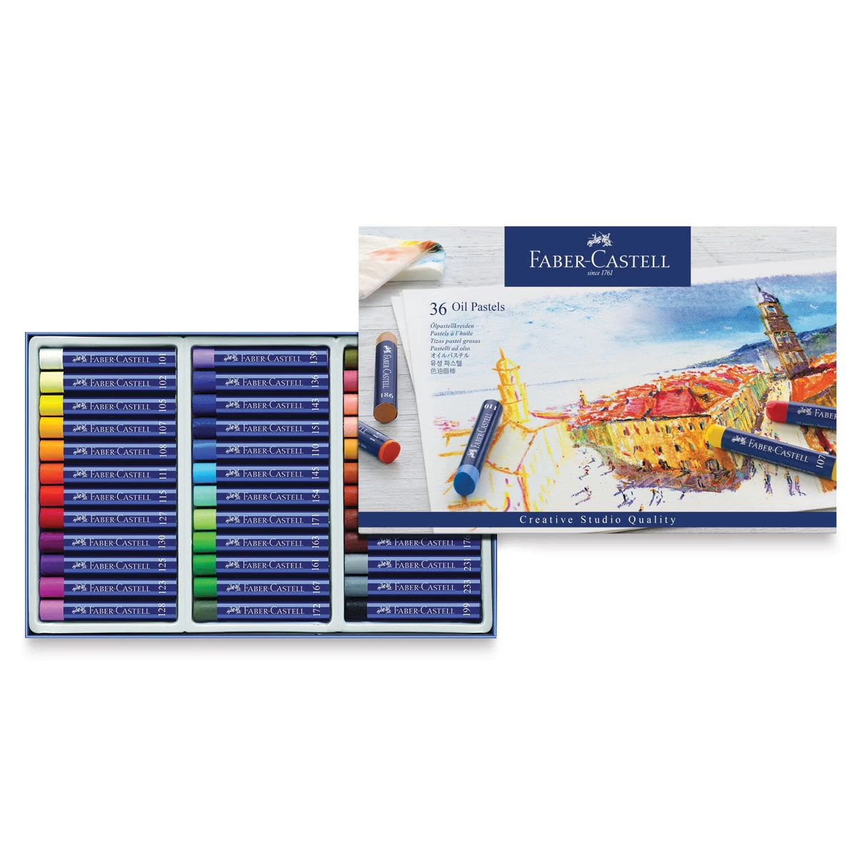 Faber-Castell FaberCastell Goldfaber Studio Oil Pastel Sets - Image 3