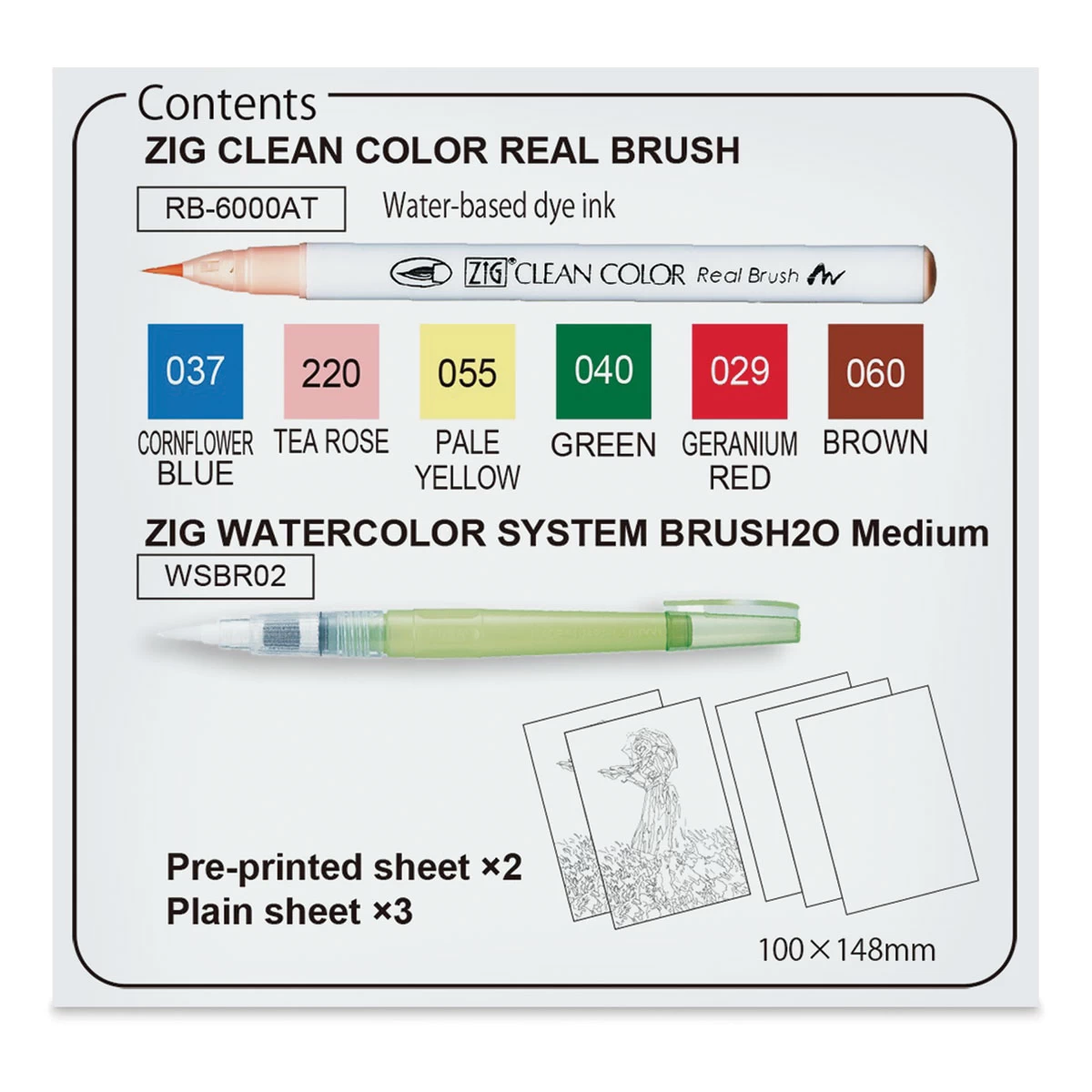 Kuretake Zig Historic Art Watercolors With Claude Monet - Image 3