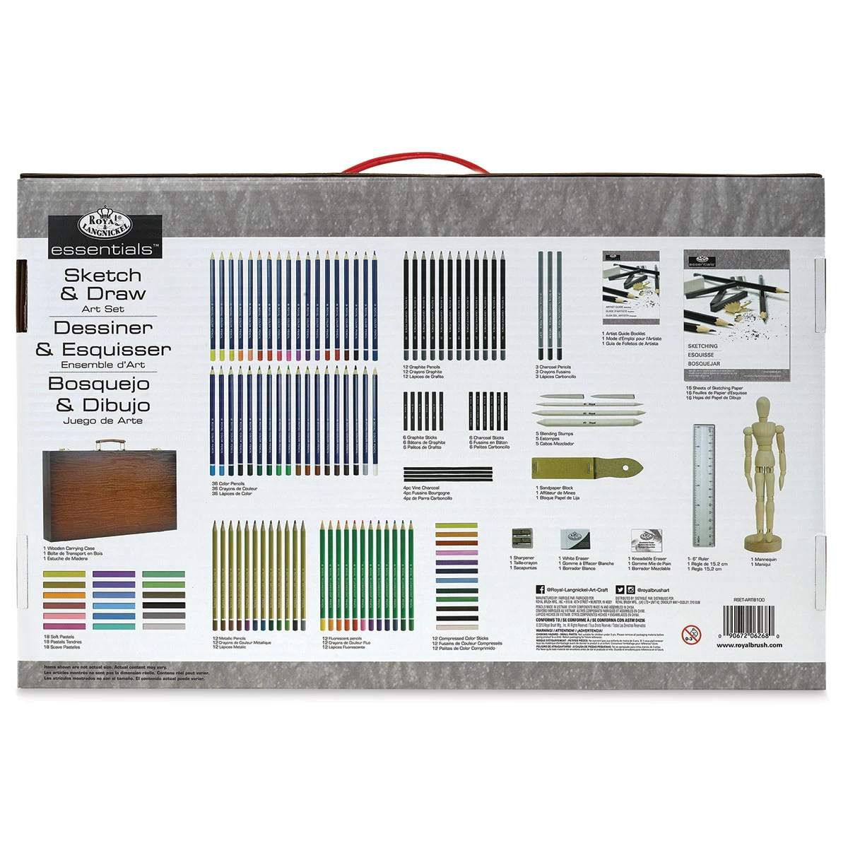 Royal & Langnickel Deluxe Drawing Set - Image 3