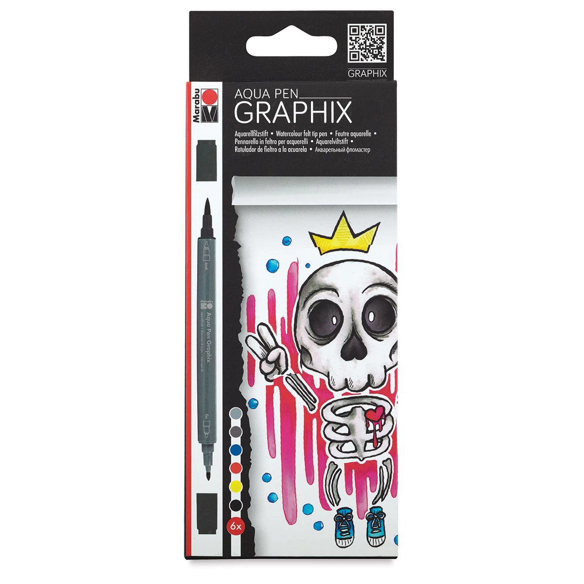 Marabu Graphix Aqua Pen Sets - Image 2