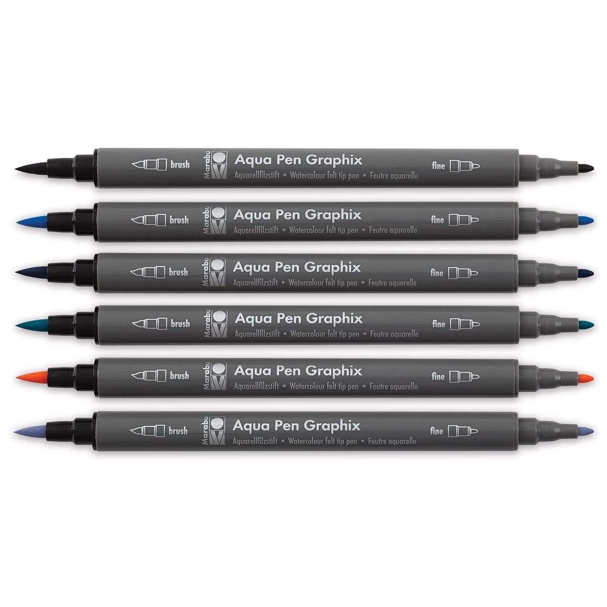 Marabu Graphix Aqua Pen Sets - Image 7