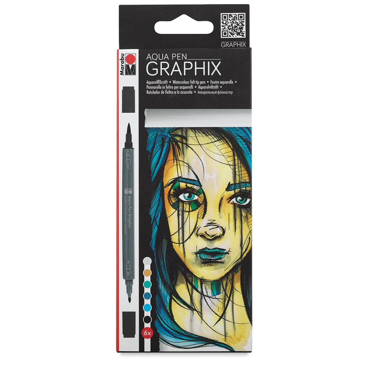Marabu Graphix Aqua Pen Sets - Image 6