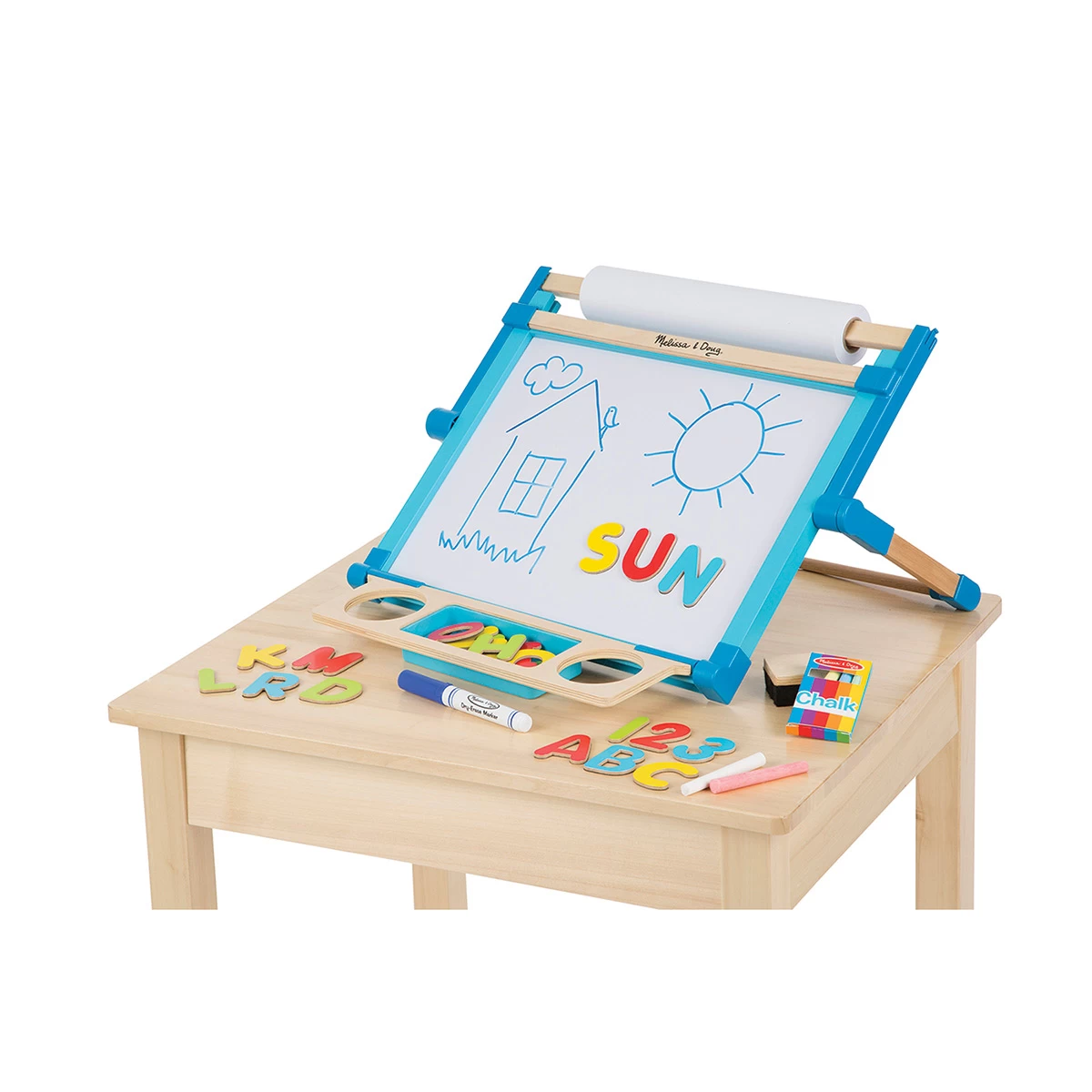 Melissa & Doug DoublesidedMagnetic Tabletop Easel - Image 2