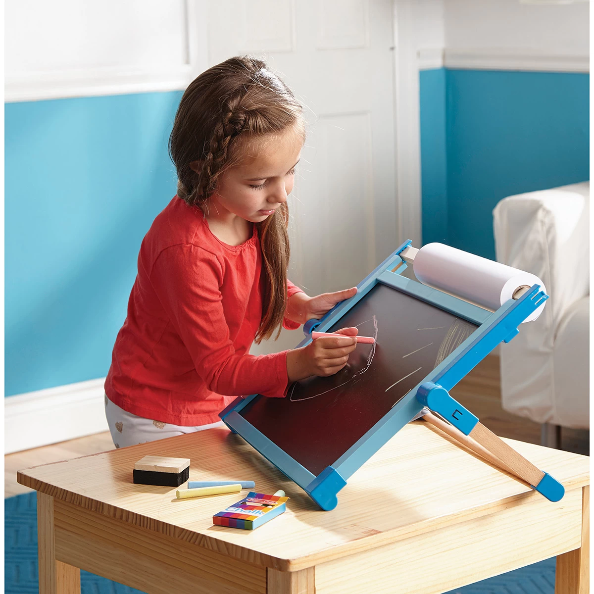 Melissa & Doug DoublesidedMagnetic Tabletop Easel - Image 3