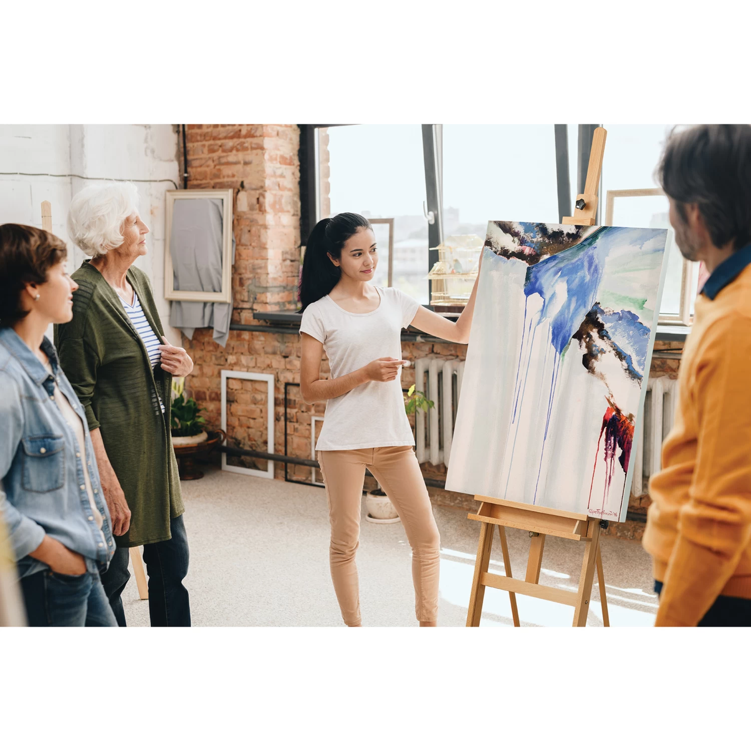 Blick Studio LightDuty HFrame Easel - Image 4