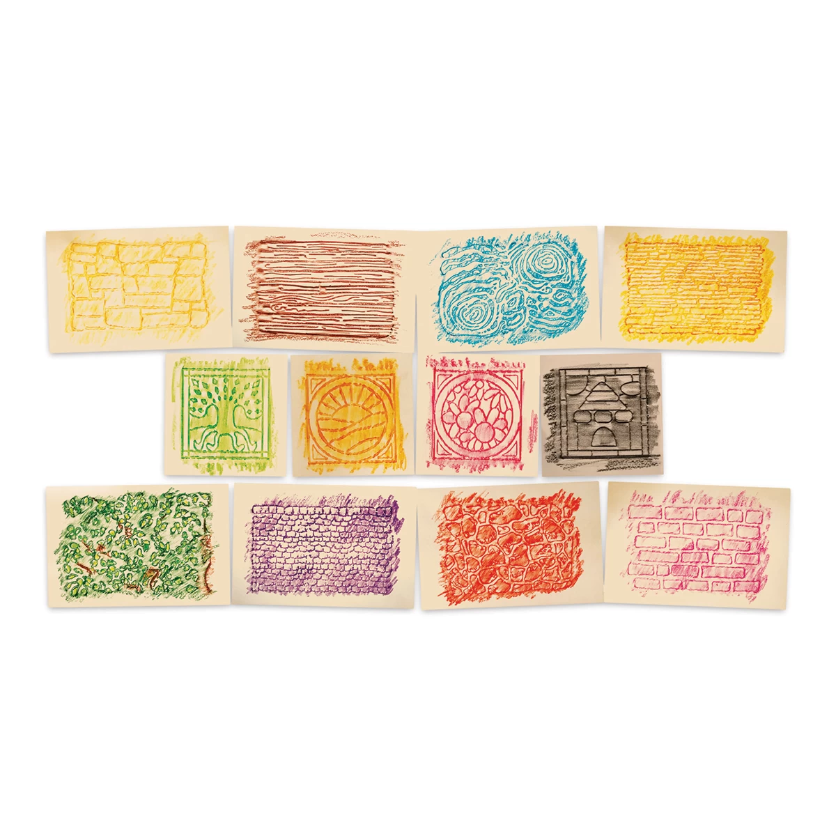 Roylco CreateACastle Rubbing Plate Set - Image 2