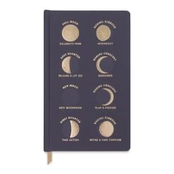 DesignWorks Ink Moon Phases Cloth Bound Journal
