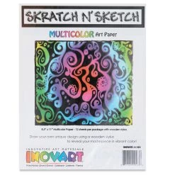 Inovart Skratch N Sketch Scratch Paper