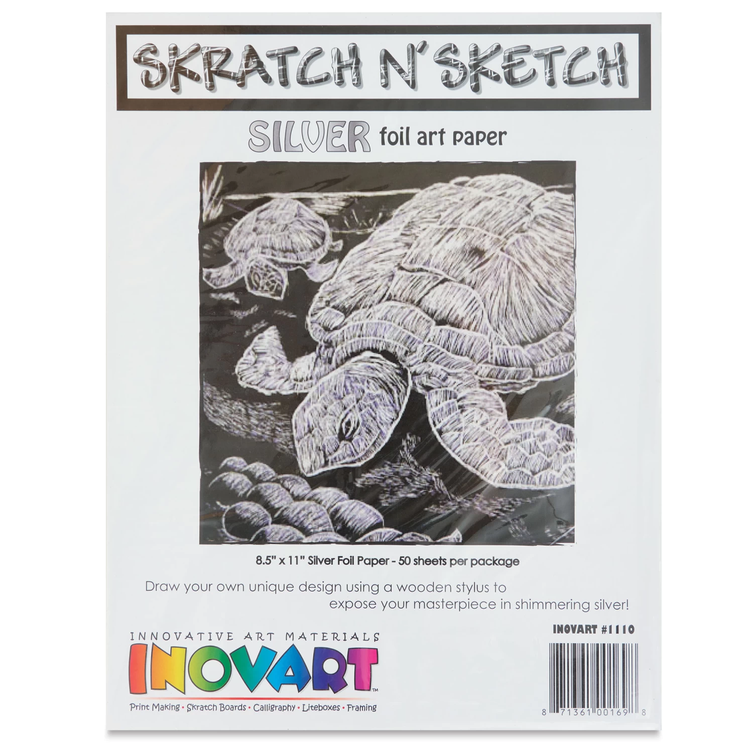 Inovart Skratch N Sketch Scratch Paper - Image 3