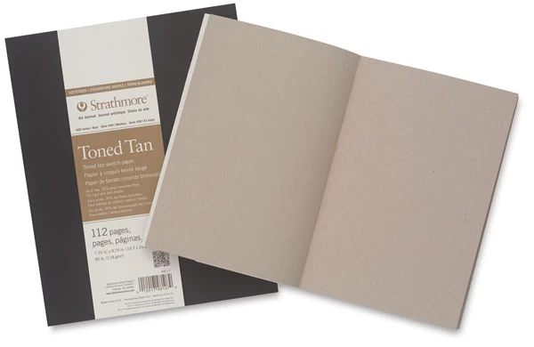 Strathmore Softcover 400 Series Toned Sketch Artist Journal - Image 2