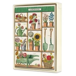 Cavallini Gardening Boxed Note Cards
