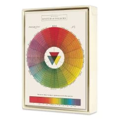 Cavallini Color Wheel Boxed Note Cards
