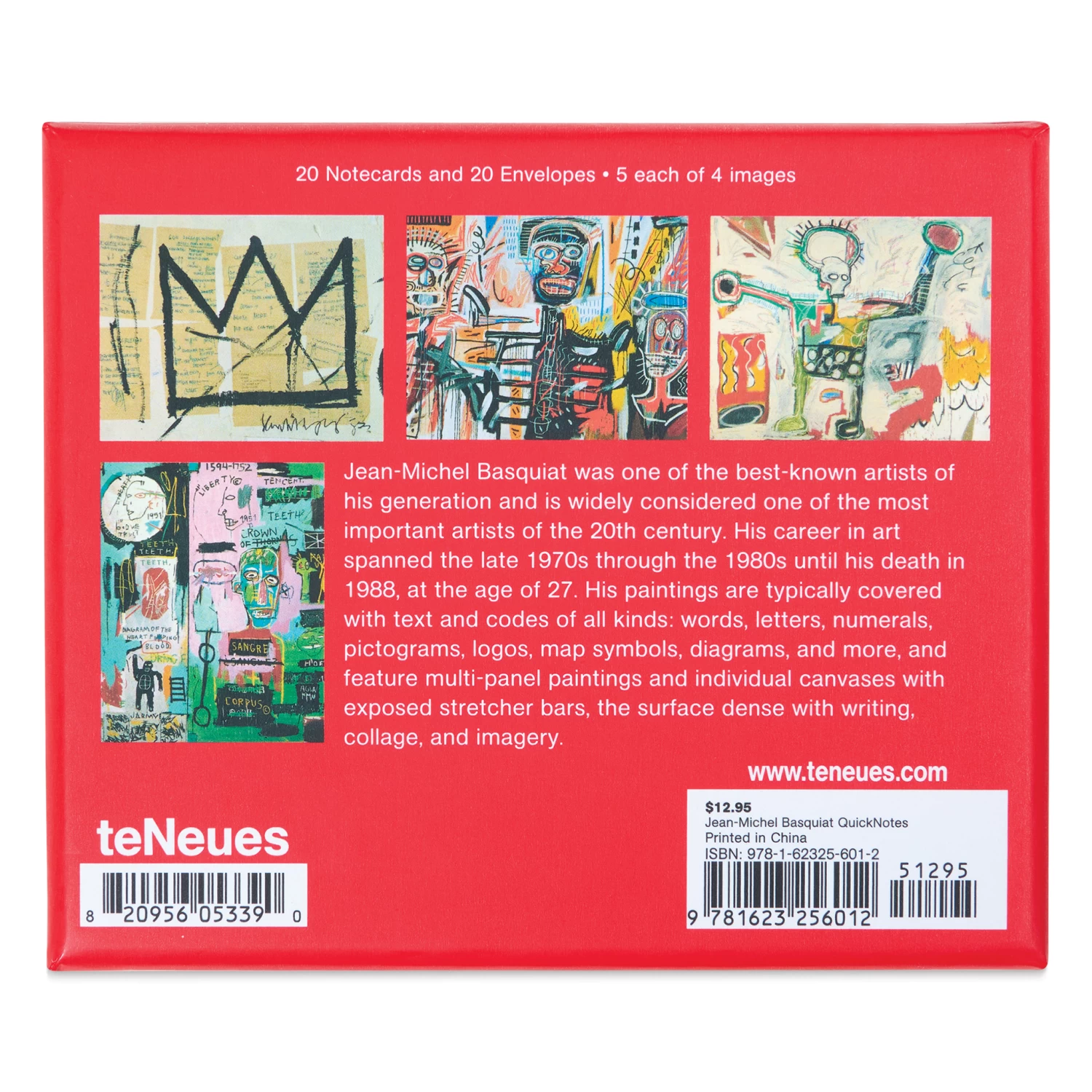 Basquiat Quicknotes Note Cards - Image 3