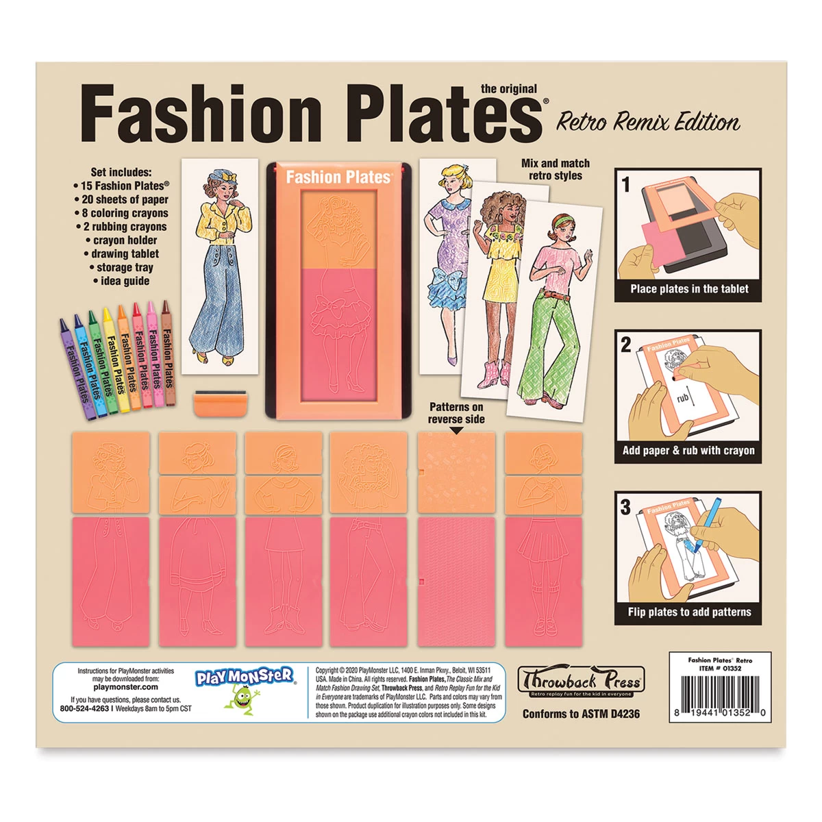 Fashion Plates Retro Remix Kit - Image 3