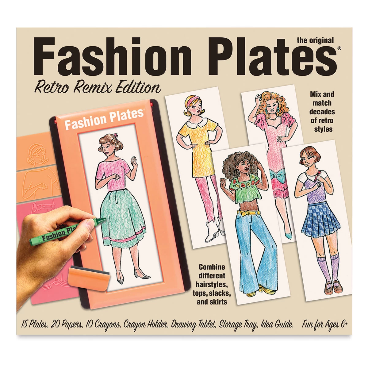 Fashion Plates Retro Remix Kit