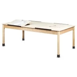 Diversified Spaces Four Station Drawing Table