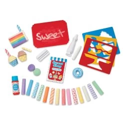 Melissa & Doug Sweet Shop Chalk Play Set