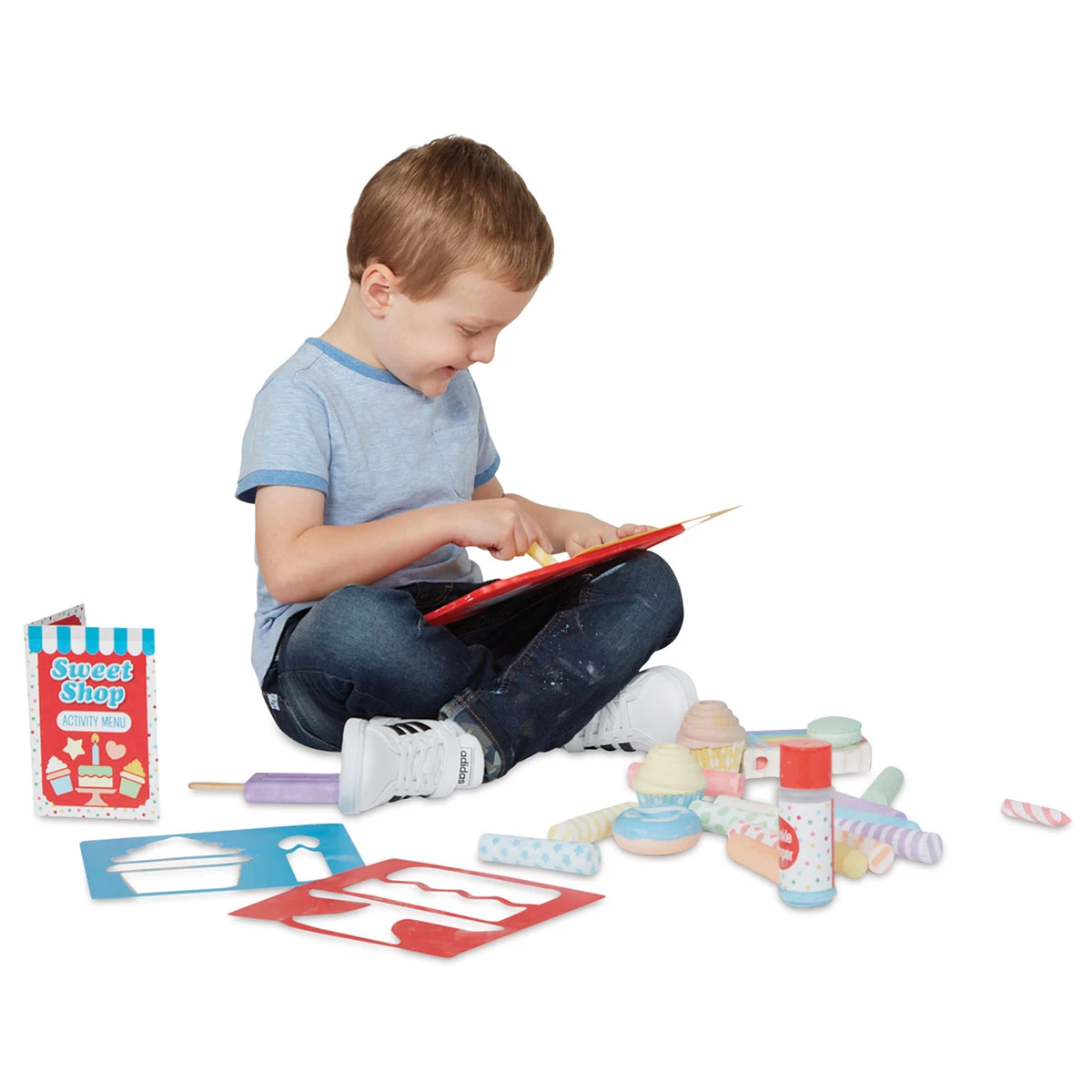 Melissa & Doug Sweet Shop Chalk Play Set - Image 4