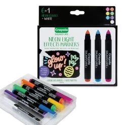 Crayola Signature Neon Light Effects Marker Set