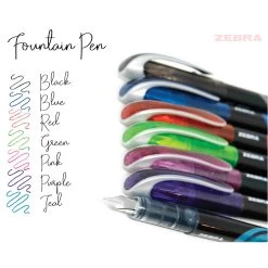 Zebra Fountain Pen Sets
