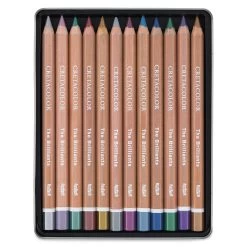 Cretacolor The Brilliants Metallic Drawing Set