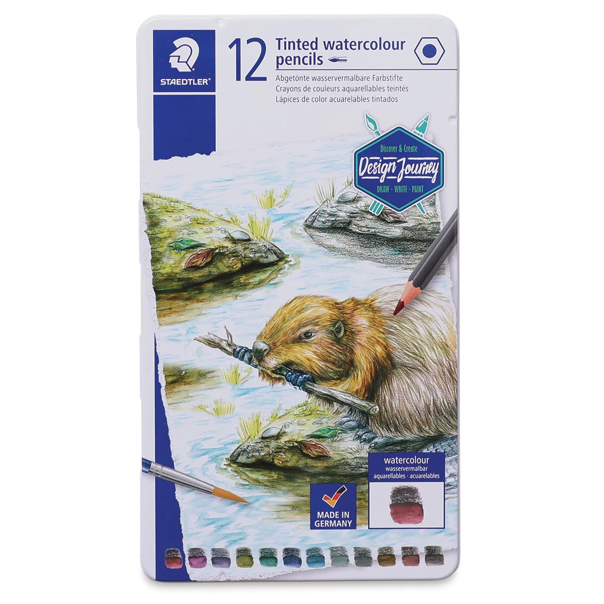 Staedtler Tinted Watercolor Pencil Set