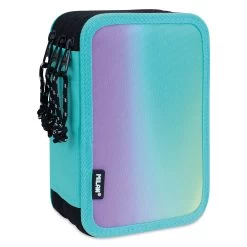 Milan Sunset Series Triple Decker Pencil Case With Supplies