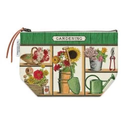 Cavallini Vintage Gardening Cotton Pouch