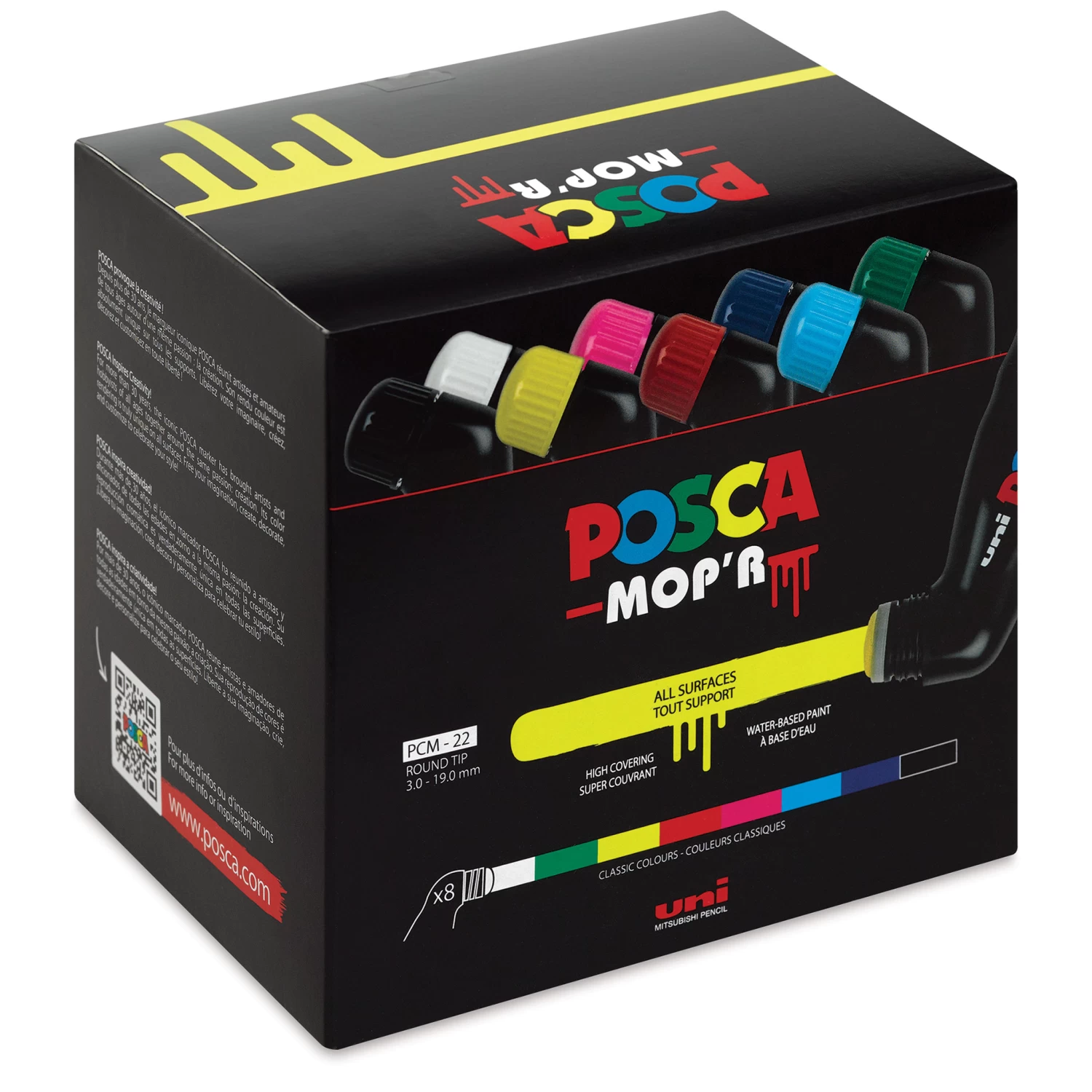 Uni Posca Mopr Paint Markers And Set - Image 4